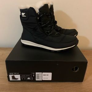 Brand New Sorel Whitney Short Lace Winter Boots